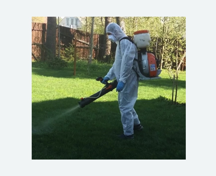 Обработка территории от клещей в Нижнем Ломове