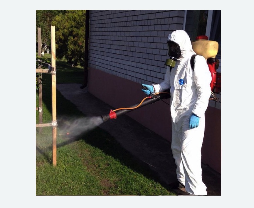 травля клещей на участке в Нижнем Ломове